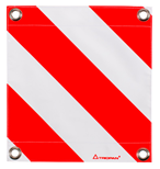Überbreite-Flaggen 40 x 40 cm mit 4 Oesen, rot-weiss