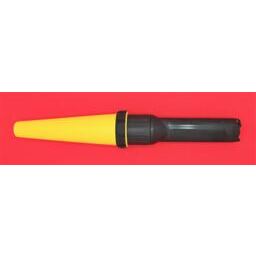 Streamlight 4AA Propolymer, Stablampe schwarz mit Leuchtkegel gelb
