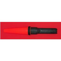 Streamlight 4AA Propolymer, Stablampe schwarz mit Leuchtkegel rot