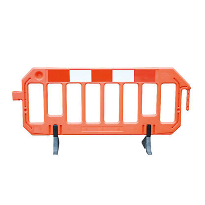 Absperrgitter aus Kunststoff orange R1, 200 x 100 x 5 cm
