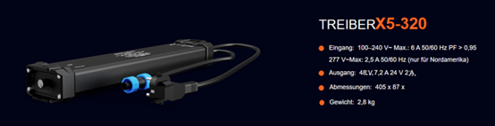 MC, 230 Volt Netzgerät X5 zu unseren mobilen Beleuchtungseinheiten