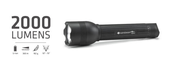 Suprabeam Q5xrs Defend - Taktische Polizeilampe mit Fokusfunktion
