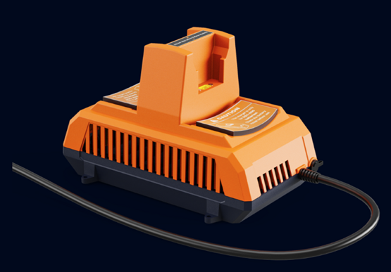 MC, Doppelladegerät für zwei 24-500er Akkus