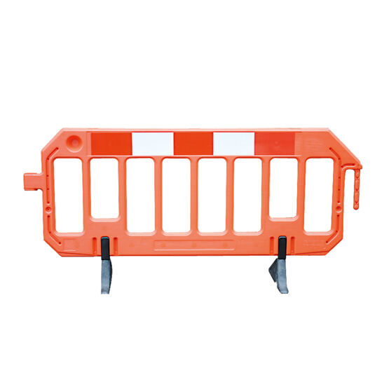 Absperrgitter aus Kunststoff orange R1, 200 x 100 x 5 cm